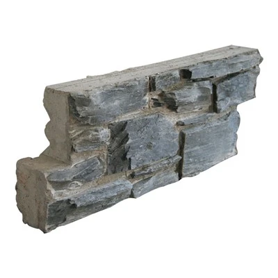 Preto 8cm De Tijolo De Xisto Natural