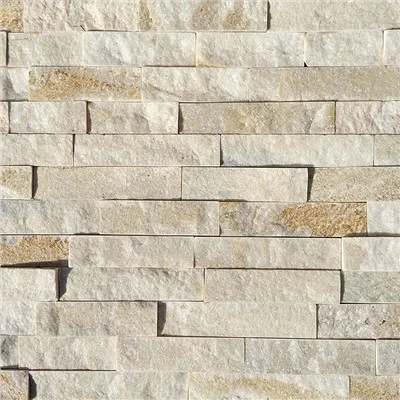 Painel de contabilidade de parede natural de quartzito marfim