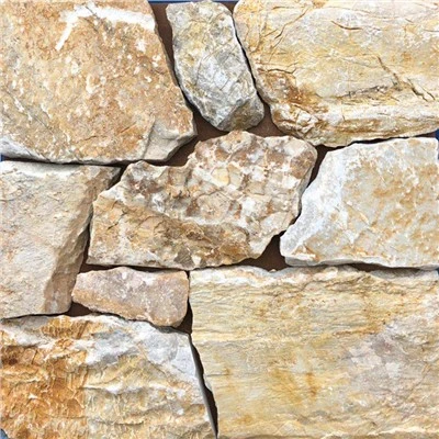 Pedra Calcária Bege Aleatória Solta