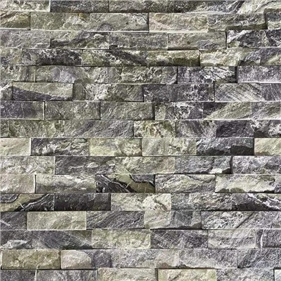 Painel de contabilidade de parede natural nublado em mármore verde