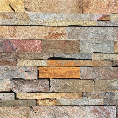 Quartzito novo painel de contabilidade de parede natural enferrujado